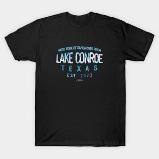 Lake Conroe, Texas, Lake and Sky T-Shirt